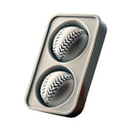 Baseball Ice Mold – Slow‐Melting Silicone Sphere Tray for Whiskey, Cocktails & More ⚾🧊