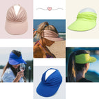 Women's UPF 50+ UV Protection Sun Visor Hat