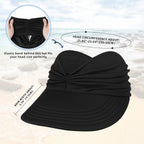 Women's UPF 50+ UV Protection Sun Visor Hat