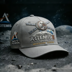 ✨High-end craftsmanship in hand printing-🌕Artemis II Lunar Mission Commemorative Cap