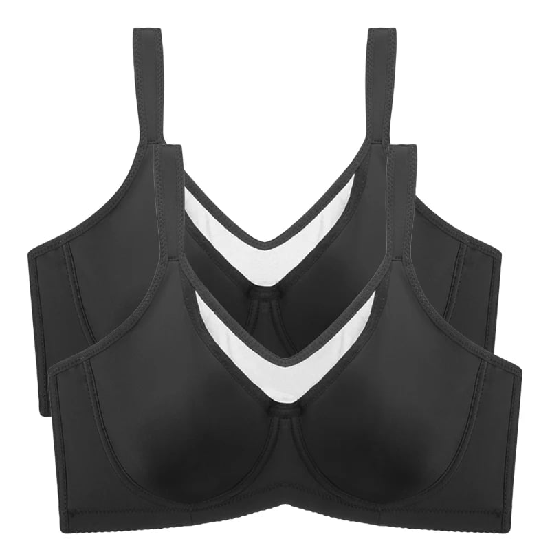 🏆 Last Day Special Price £10.99 ! 💐Women's Elegant Sheer Full Coverage Plus Size Bra