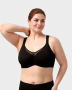 🏆 Last Day Special Price £10.99 ! 💐Women's Elegant Sheer Full Coverage Plus Size Bra