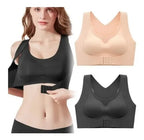 🎉LAST DAY SALE - 50% OFF⚡Front Closure Cross-Back Wireless Posture Bra