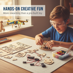 ✈️ 50% OFF! DIY Wooden Drone Construction Kit for Children – Altitude Hold, Stable Remote Control & Enhanced Safety! 🎁🚁